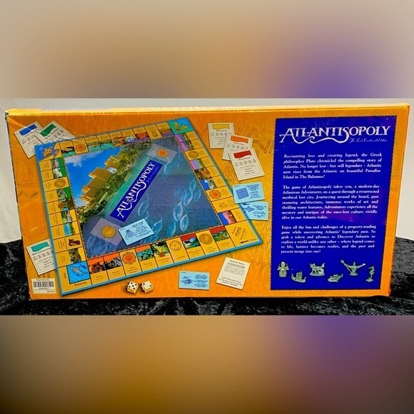 New Sealed Atlantisopoly The Lost Continent Edition Hard to Find Family Game - Picture 2 of 3